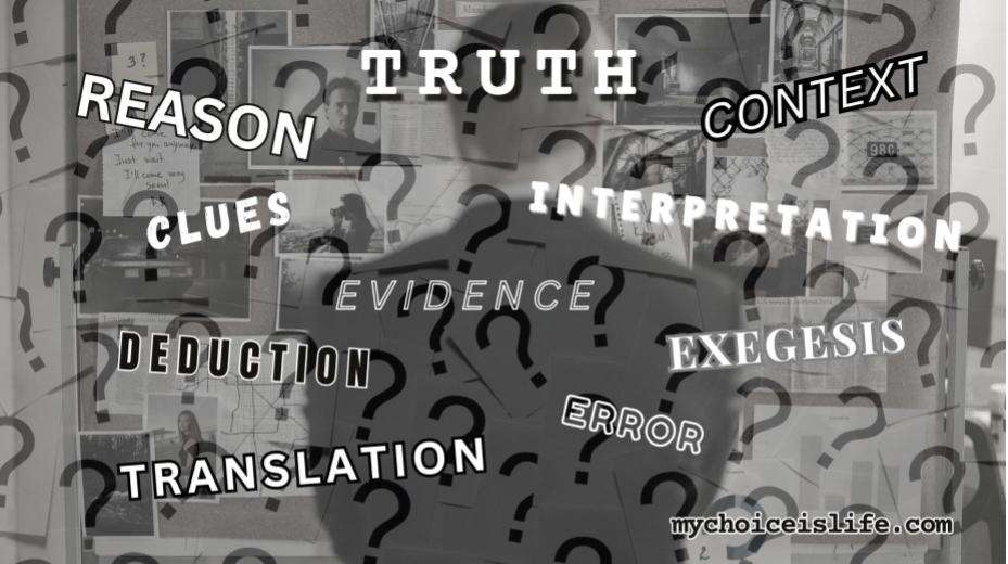 Relevance, Appeal and Context On The Interpretation Of Evidence | MCIL-My Choice Is Life